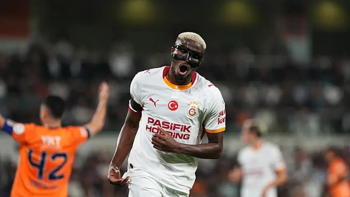 Galatasraay'da Victor Osimhen'den bu sezon 6. gol!