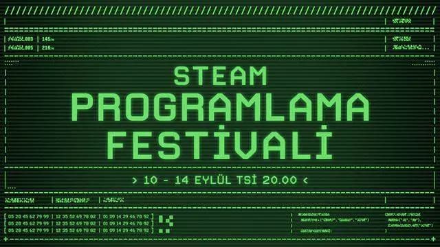 Steam Programlama Festivali Başladı (Güzel İndirimler Var)
