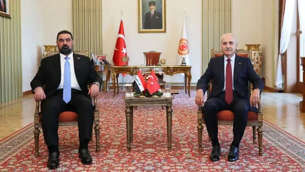 TBMM Başkanı Kurtulmuş Halbusi’yi kabul etti