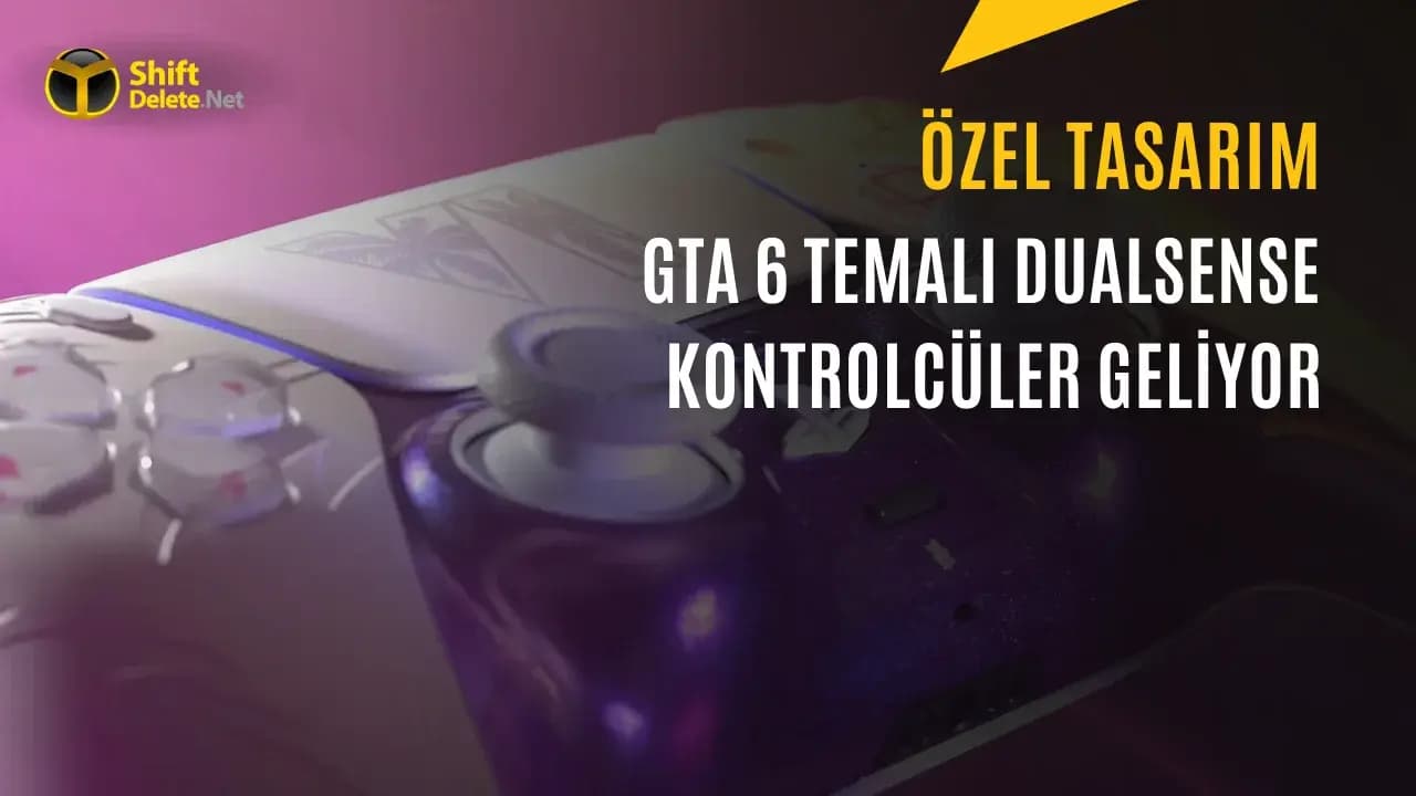 GTA 6 Temalı DualSense Kontrolcüler Tanıtıldı