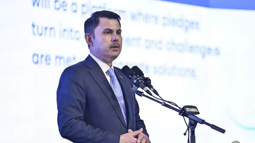 Bakan Kurum: Asıl mesele, yaşanabilir bir dünyayı gelecek nesillere bırakmak