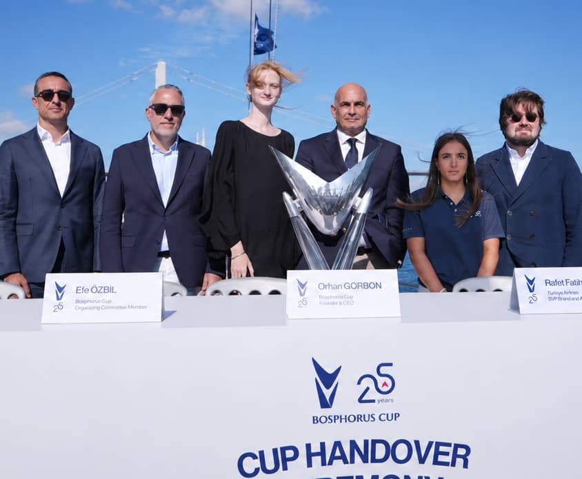 Bosphorus Cup'ta kupa teslim töreni yapıldı