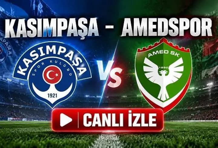 KASIMPAŞA - AMEDSPOR MAÇI CANLI İZLE: Kasımpaşa - Amedspor maçı ne zaman, saat kaçta hangi kanalda?