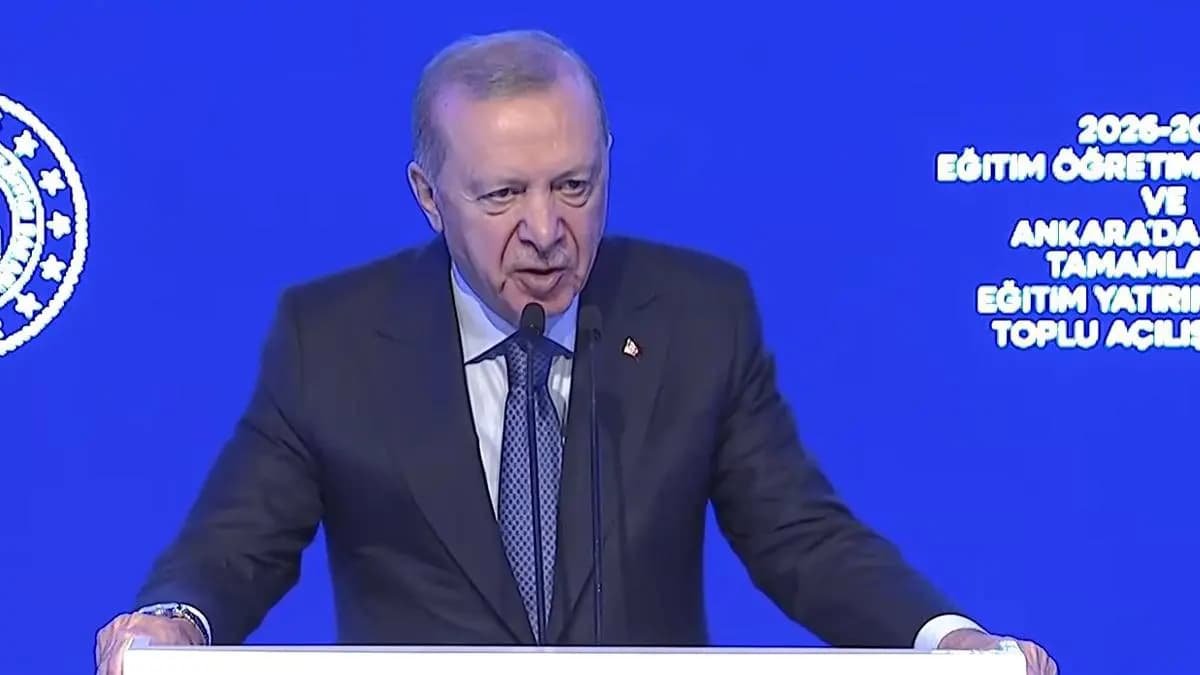 Cumhurbaşkanı Erdoğan: "Eğitim altyapısını güçlendirmeye devam edeceğiz"