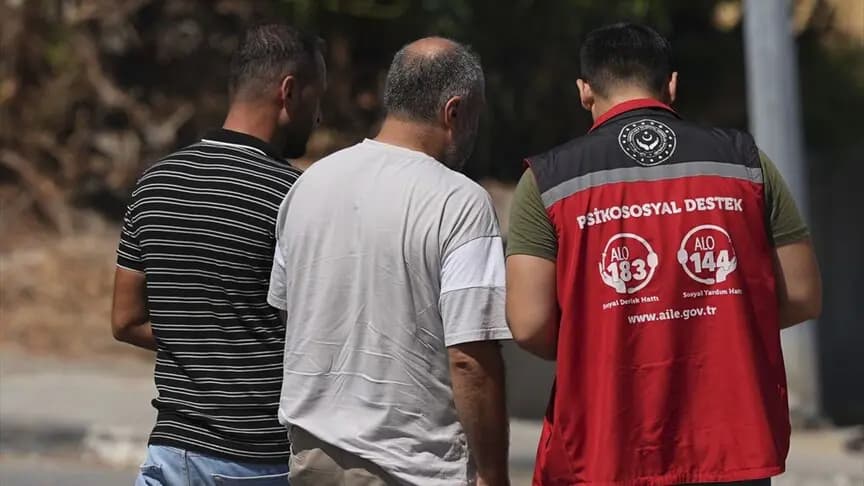 KKTC açıklarında batan gemide kaybolanların ailelerine psikososyal destek veriliyor