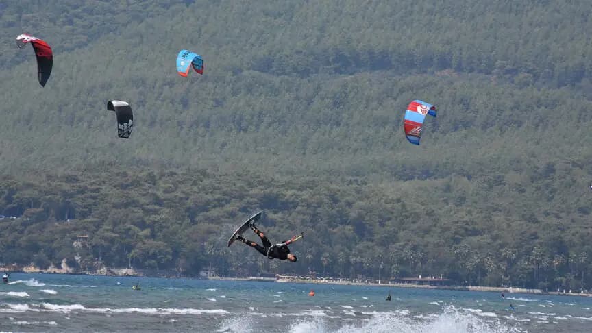 Formula Kite Avrupa Şampiyonası, yarın Muğla'da başlayacak