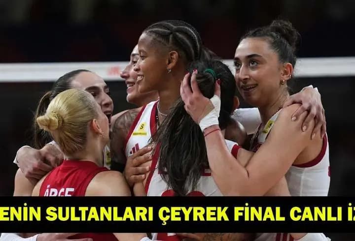 TÜRKİYE - ALMANYA VOLEYBOL MAÇI CANLI İZLE | Filenin Sultanları çeyrek final maçı TRT 1 şifresiz canlı yayın: Filenin Sultanları yarı final mücadelesi verecek!