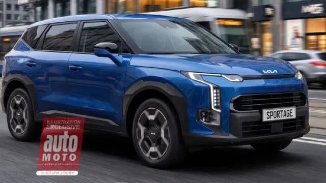 Yeni Kia Sportage'ın Tasarımı Ortaya Çıktı