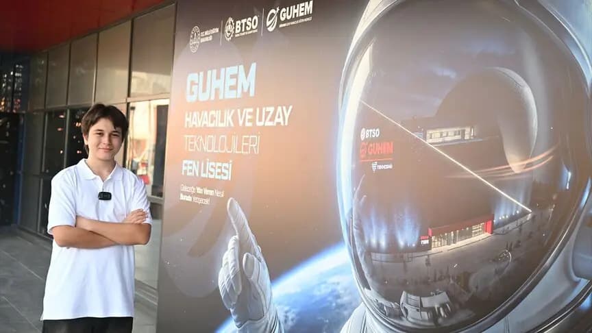 GUHEM'de kurduğu hayali LGS başarısıyla gerçeğe dönüştürdü