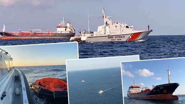 Silivri açıklarında 2 gemi çarpıştı! 'Tuğberk İmamoğlu' gemisinin battığı değerlendiriliyor | Telsiz kayıtları ortaya çıktı: Alsu, iskeleye kır