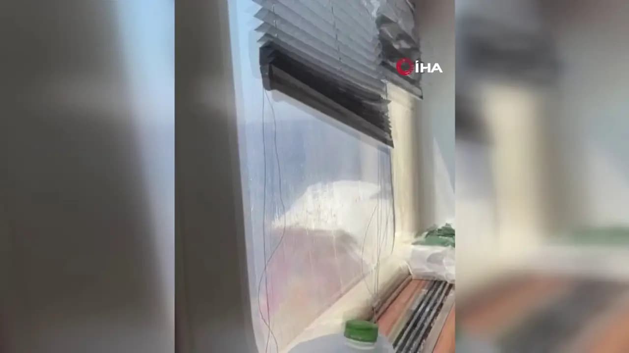 KKTC'deki gemi faciasında yeni görüntü! Kırık kızak dikkat çekti!