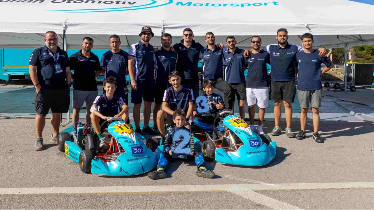 BOM Karting Takımı, Uşak’ta iki podyum başarısına imza attı