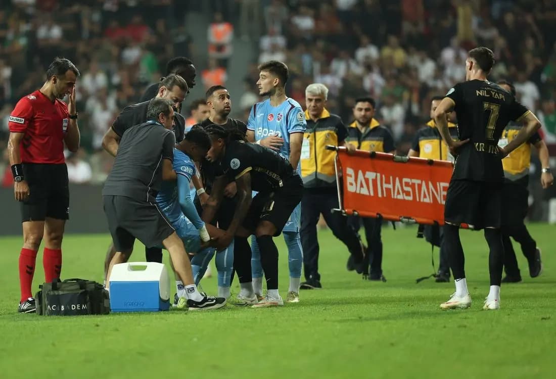 Trabzonspor'da Saviolo'nun sağlık durumu belli oldu