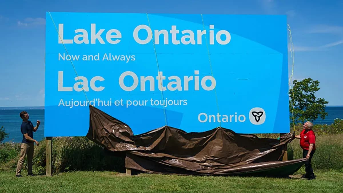 Trump Ontario Gölü'nün isminin dijitalde değişmesini istiyor: Google’ın ardından sıra Apple’a geldi