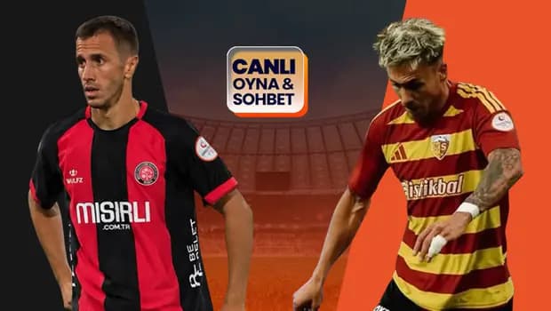 Fatih Karagümrük, Kayserispor'u ağırlıyor! Maçın heyecanı canlı sohbet ile Misli'de