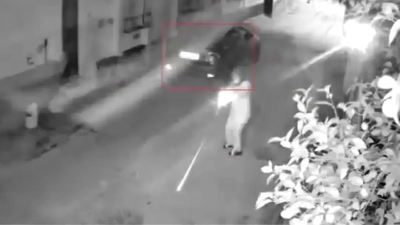 Kaskla geldi, dehşet saçtı!