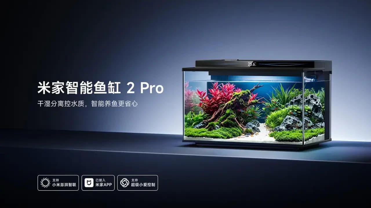 Xiaomi’den Akıllı Akvaryum: Mijia Smart Fish Tank 2 Pro