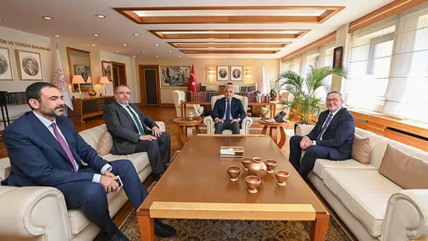 Bakan Ersoy ile Prof. Dr. Erhan Afyoncu’dan tarih ve kültür buluşması