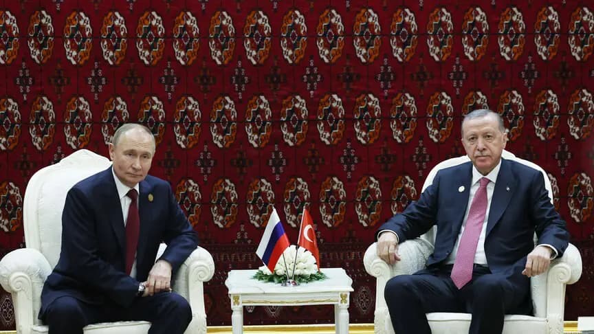 Cumhurbaşkanı Erdoğan, Rusya Devlet Başkanı Putin ile bir araya geldi