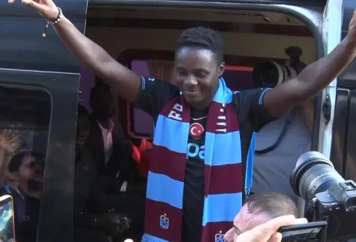 Trabzonspor, yeni golcüsü Franculino Dju’ya kavuştu