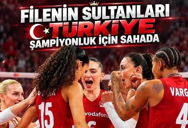 TÜRKİYE – İTALYA VOLEYBOL FİNAL MAÇI CANLI İZLE | Filenin Sultanları Avrupa Şampiyonası Maçı TRT 1 Şifresiz Yayın Ekranı