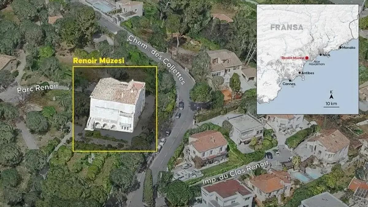 Fransa'da bir müze soygunu daha: Renoir Müzesi'nden 2 eser çalındı