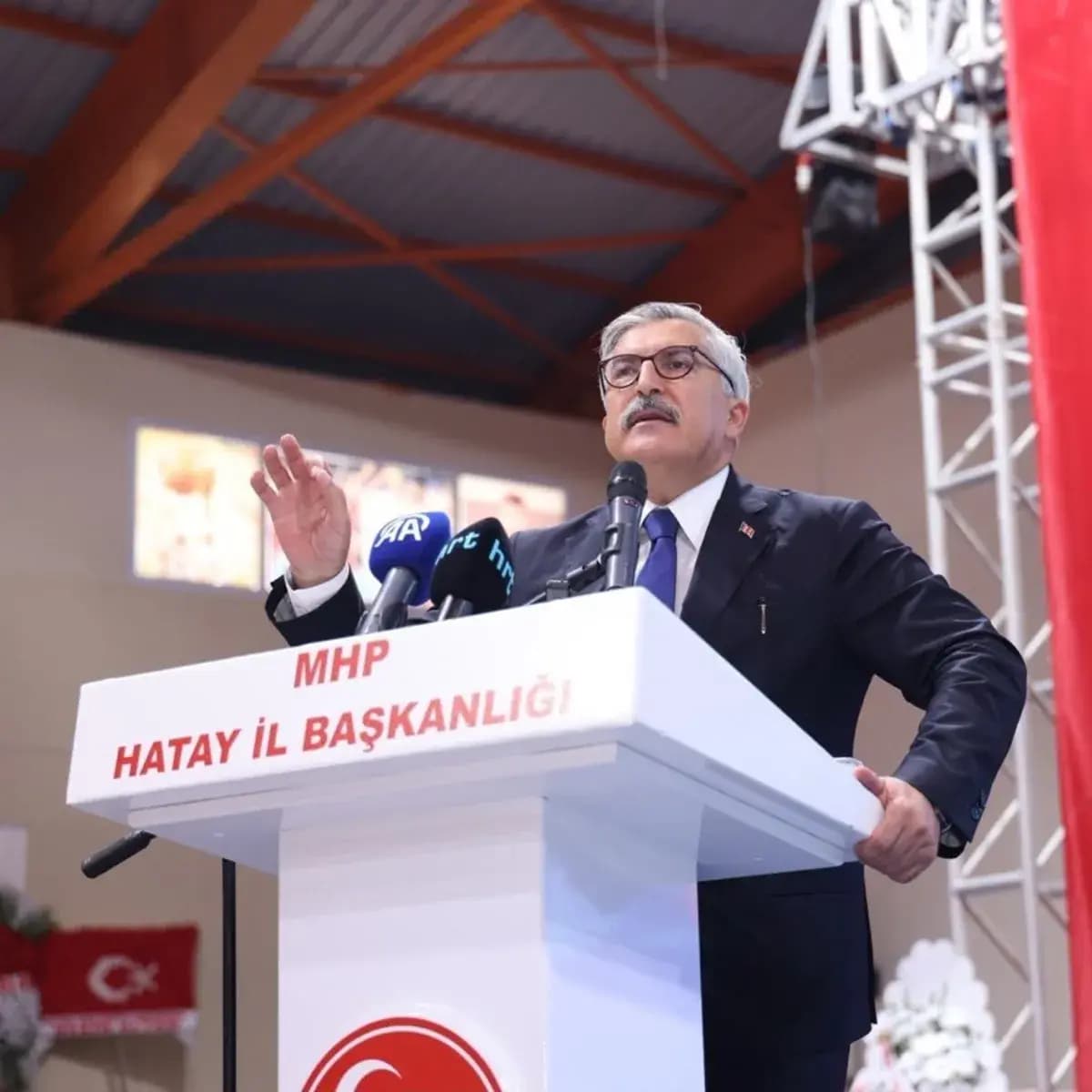 Hüseyin Yayman’dan MHP Hatay Kongresi’nde net mesaj: Cumhur İttifakı seçime hazır, hedef 2053 ve Terörsüz Türkiye