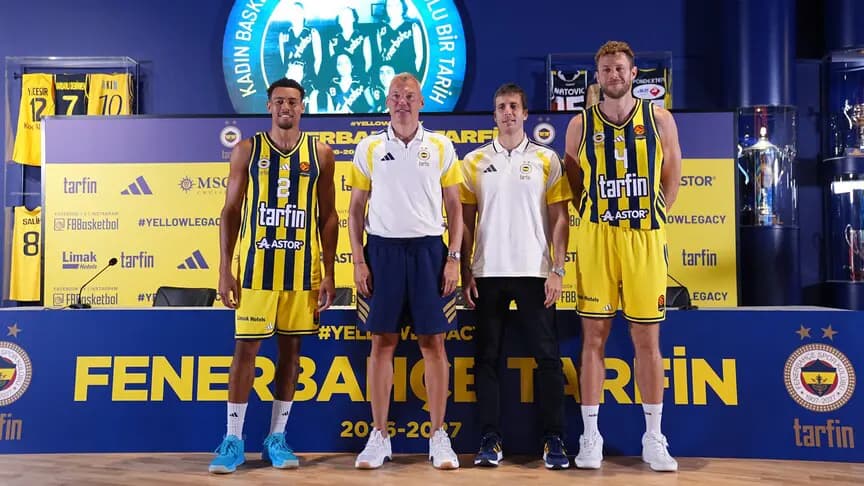 Fenerbahçe Tarfin Erkek Basketbol Takımı medyayla buluştu