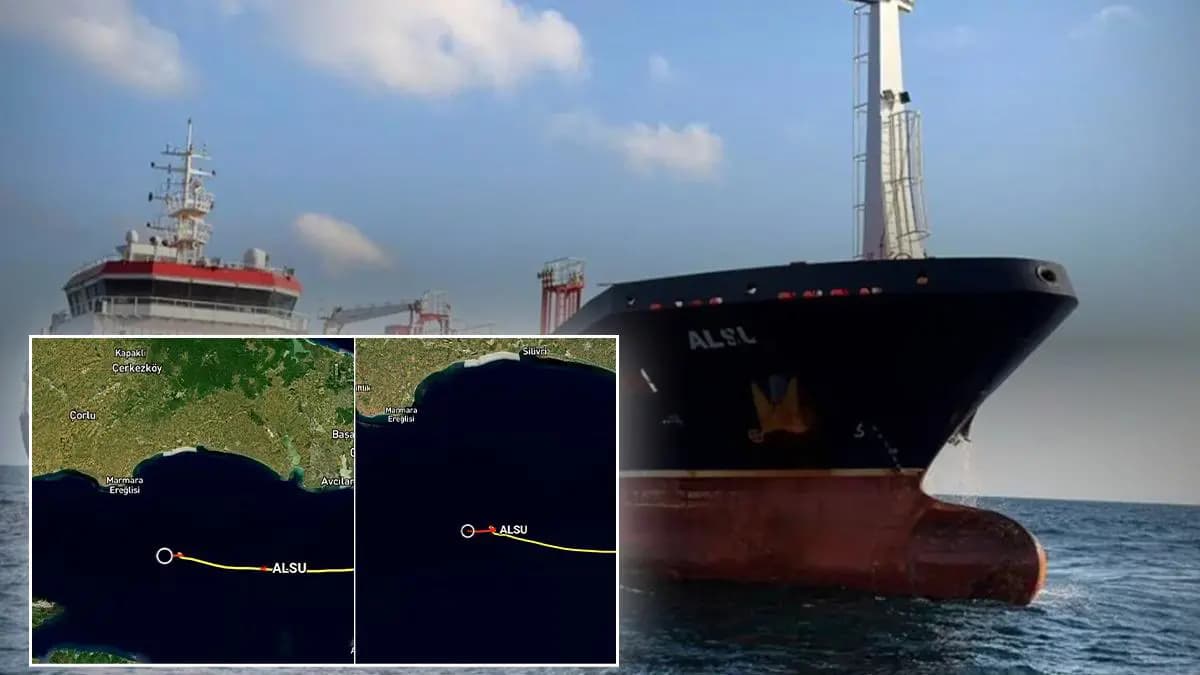 Alsu gemisinin manevrası böyle görüntülendi! Telsiz konuşmaları ortaya çıktı: "İskeleye kır demiştim"