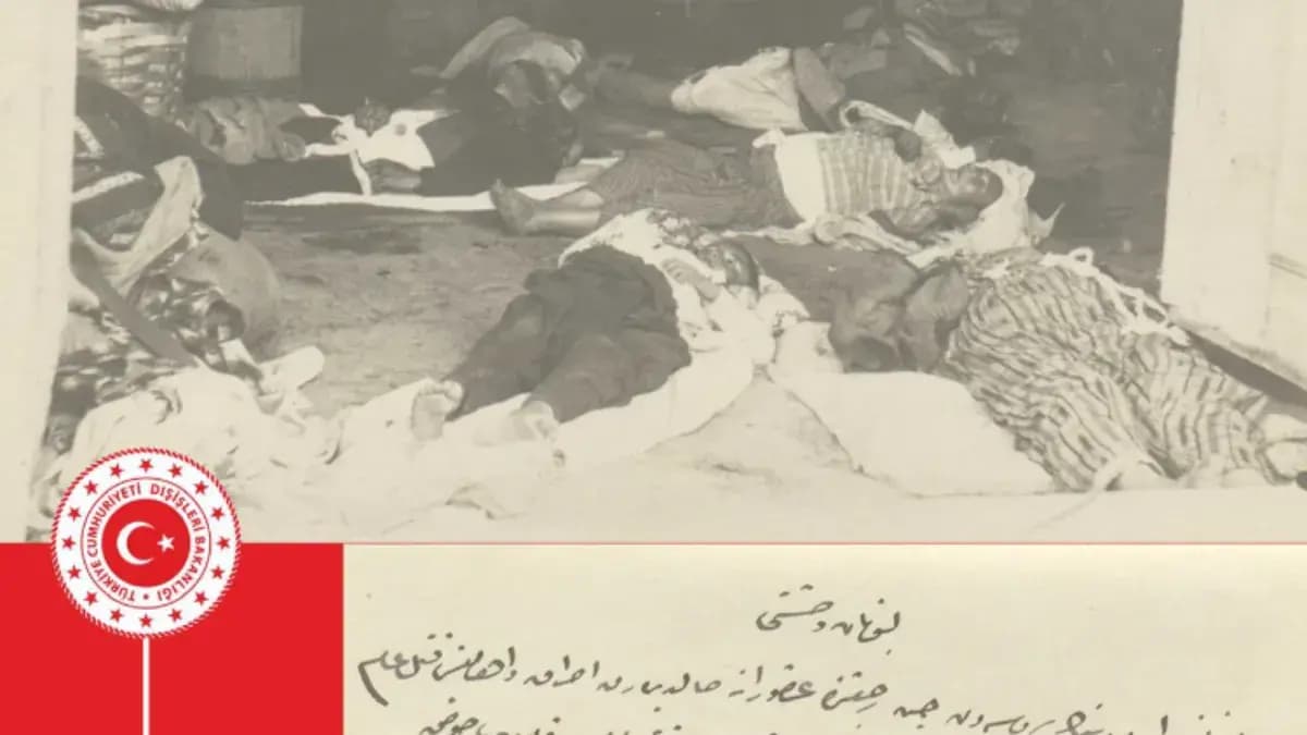 Dışişleri Bakanlığından Yunan ordusu paylaşımı! Anadolu'daki mezalime dair belge ve fotoğraflar yayımlandı