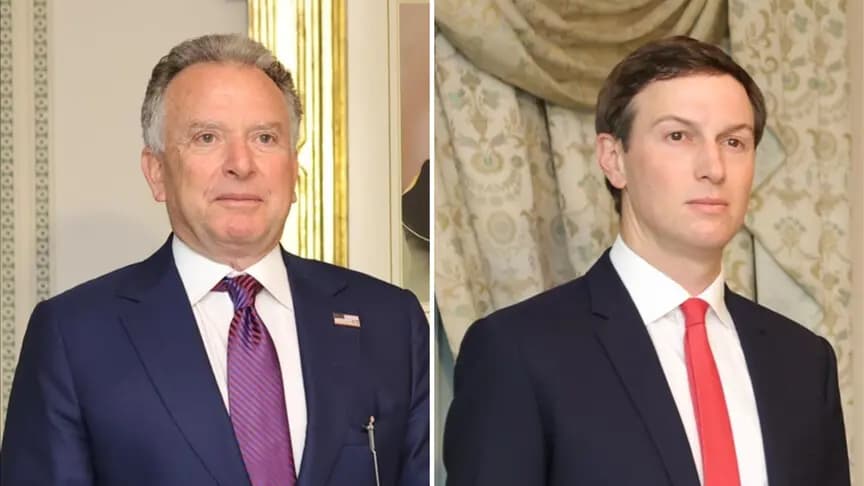 Trump'ın özel temsilcileri Steve Witkoff ve Jared Kushner, Kiev'e ulaştı