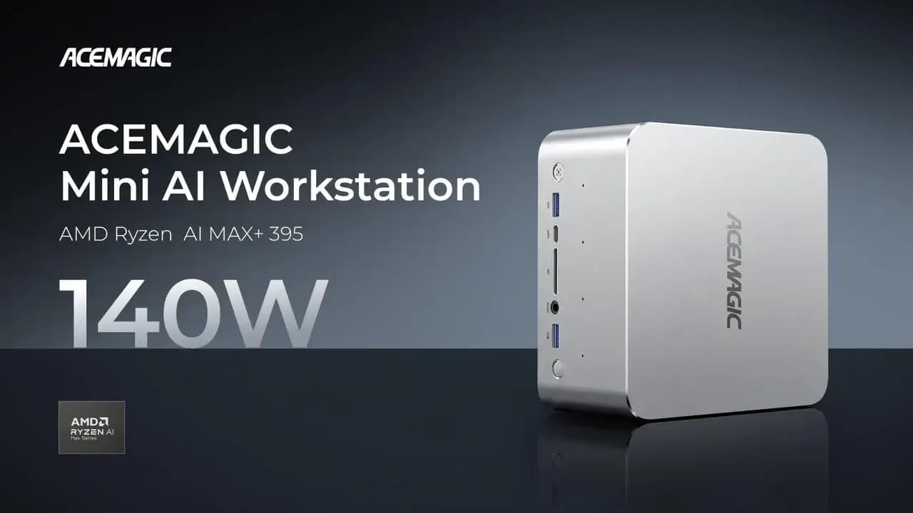 192 GB RAM’li Acemagic F9A Mini Workstation Tanıtıldı