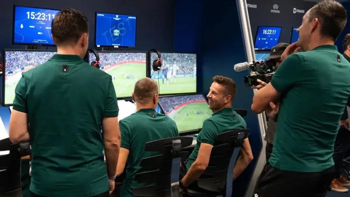 UEFA'nın İsviçre'deki yeni VAR merkezi açıldı!