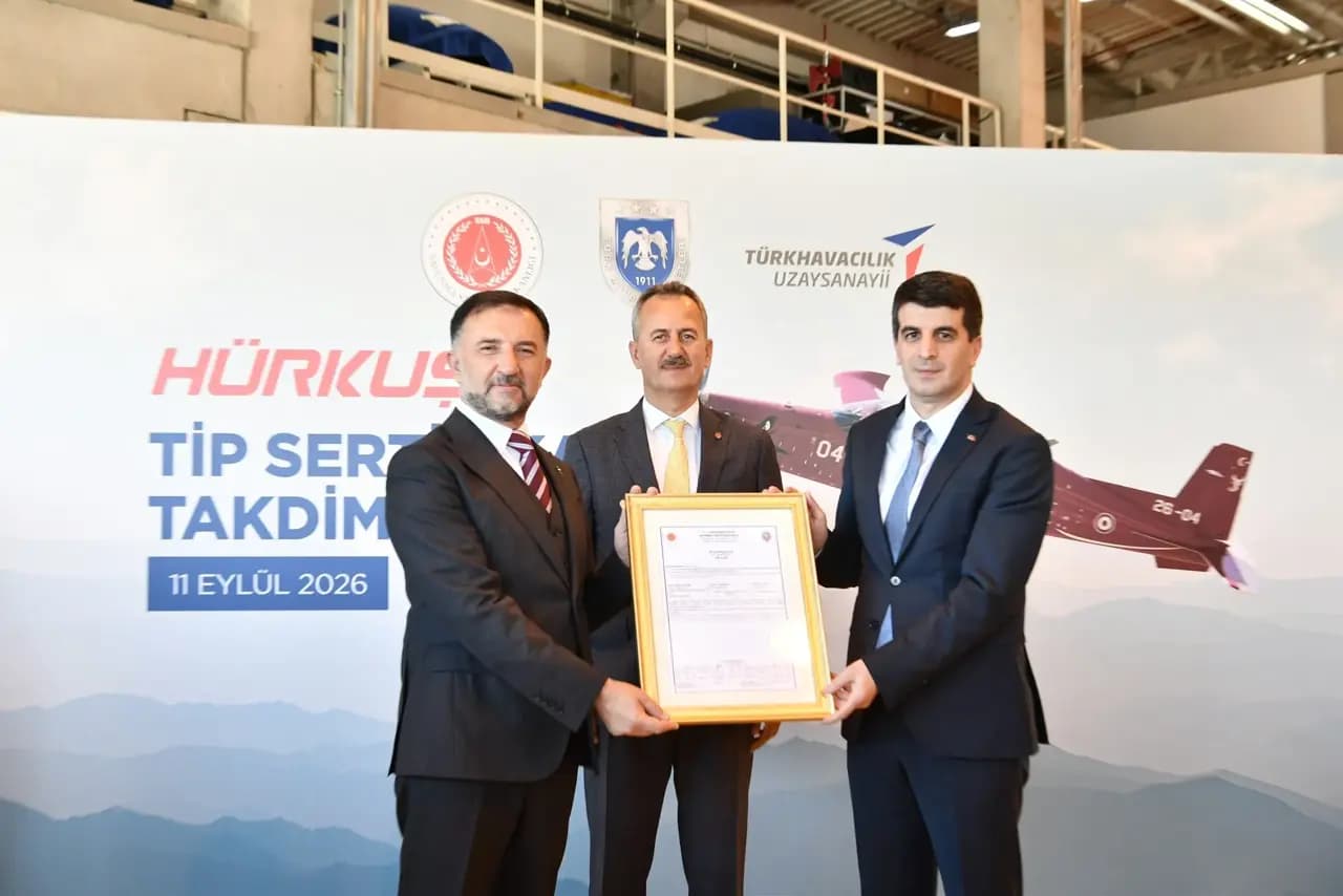 HÜRKUŞ-II’ye ilk Askerî Tip Sertifika verildi: 1.790 gereksinim, 950 kanıt ve 153 test tamamlandı