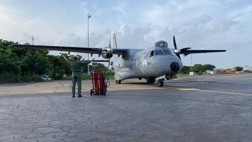 Türk Deniz Kuvvetlerince Senegal hava sahasında "Gözetim Desteği" uçuşu yapıldı