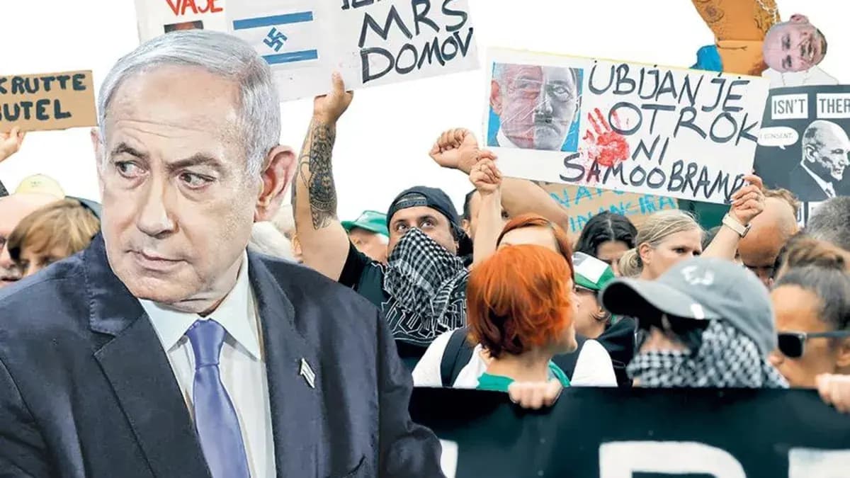 Dünyada istenmeyen adam Netanyahu
