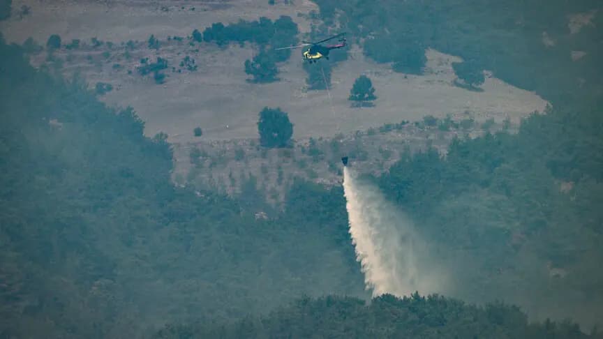 Adana'daki orman yangını kontrol altına alındı