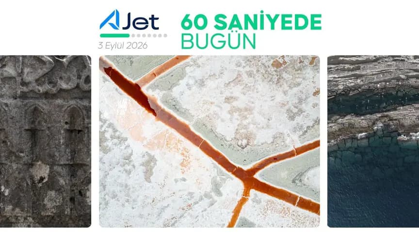 60 saniyede bugün (03 Eylül 2026)