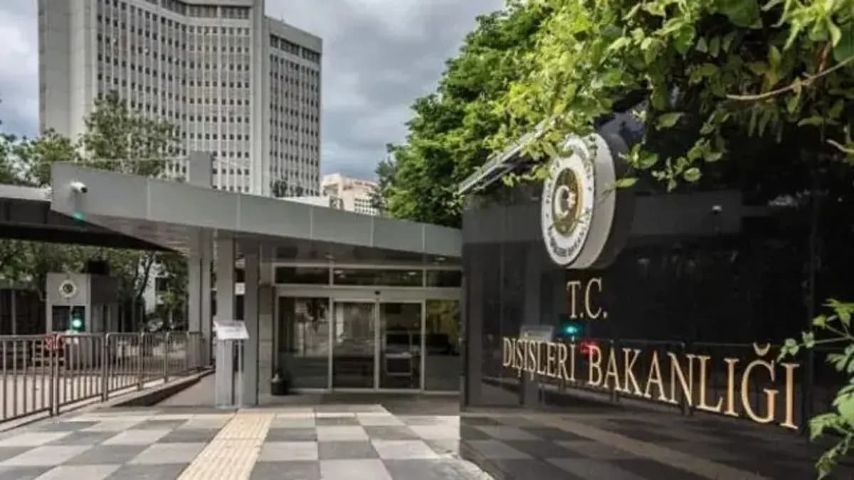 Dışişleri Bakanlığı: Batı Şeria kararını destekliyoruz