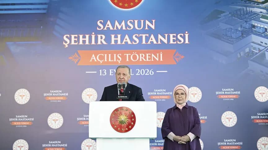 Emine Erdoğan'dan Samsun Şehir Hastanesi Açılış Töreni'ne ilişkin paylaşım