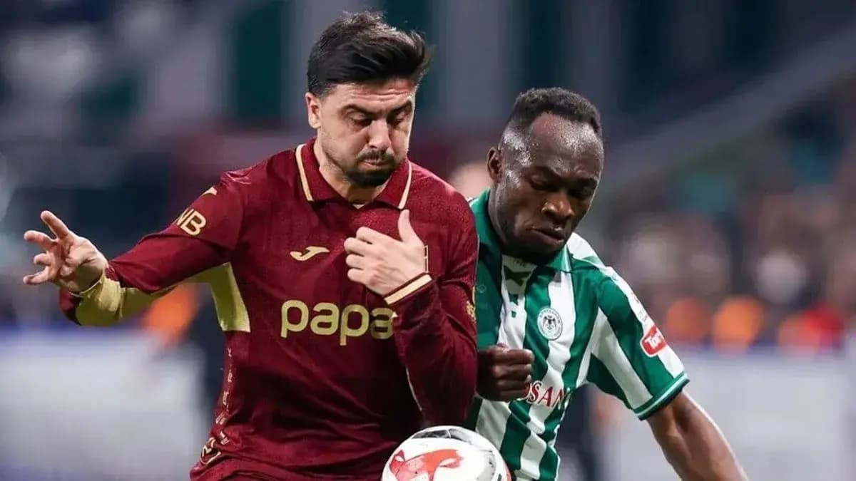Son dakika haberi: Trabzonspor, deplasmanda mağlup! Konyaspor ilk kez kazandı…