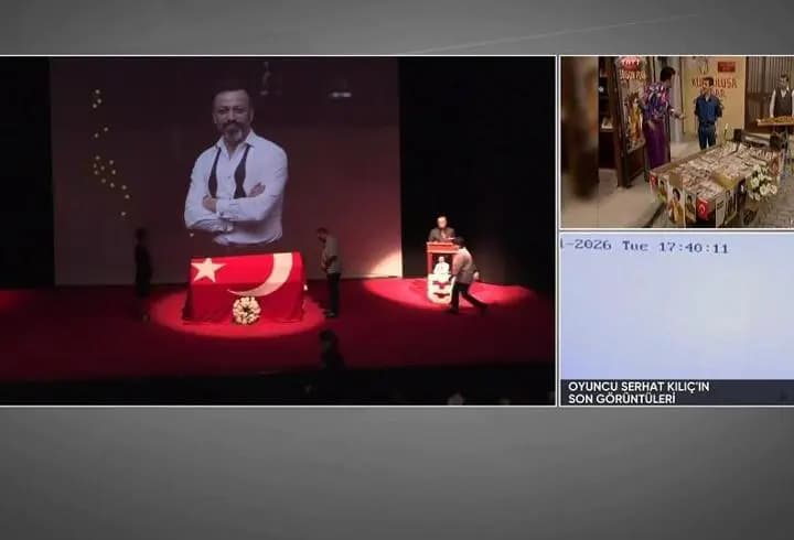 Şüpheli şekilde ölen oyuncuya veda töreni