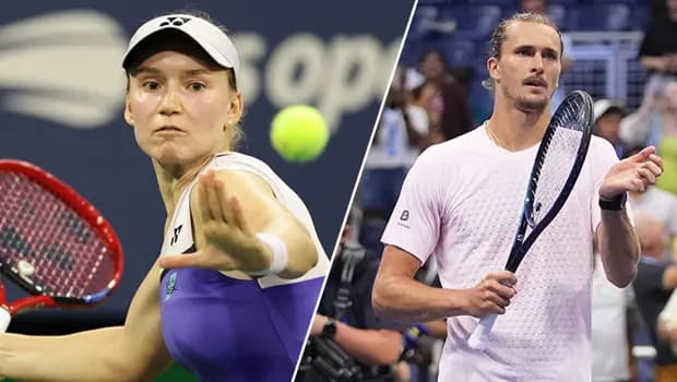 ABD Açık'ta Zverev ve Rybakina çeyrek finalde