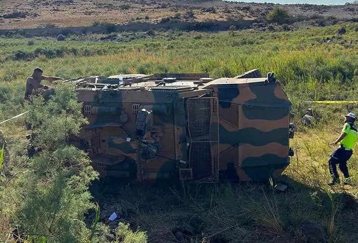 Son dakika: Iğdır’da askeri araç devrildi: 1 şehit, 2 yaralı