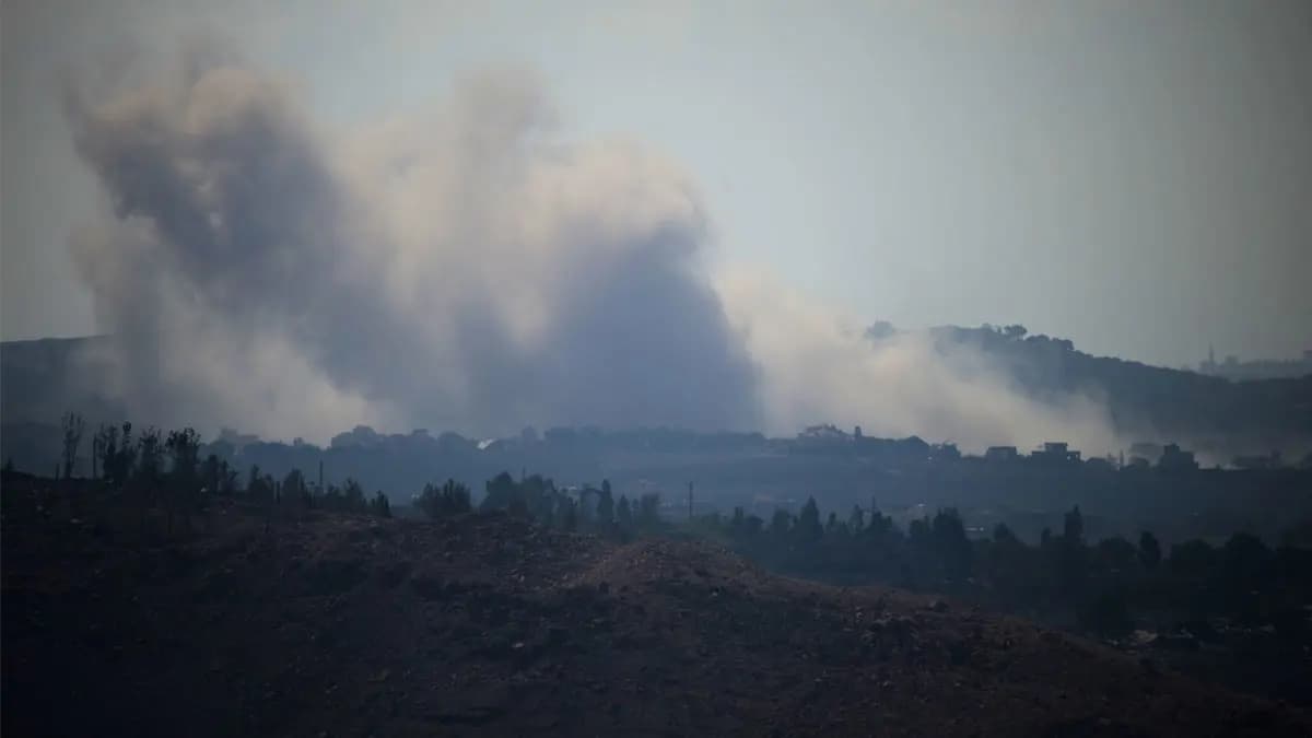 Ateşkes dinlemiyorlar: İsrail'den Lübnan'ın güneyine yağmur gibi bomba