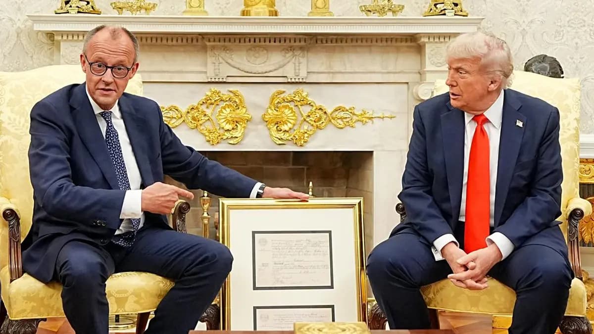 Berlin-Washington hattında dikkat çeken gelişme! Merz, Trump ile görüşmesini erteledi