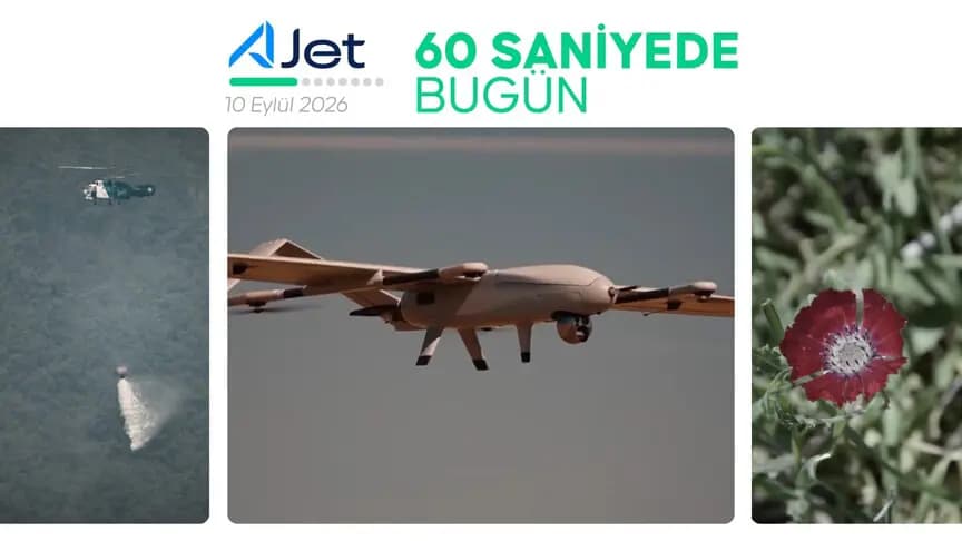 60 saniyede bugün (10 Eylül 2026)