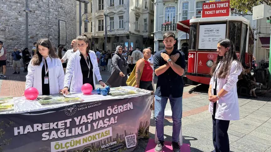 "Hareket Yaşını Öğren, Sağlıklı Yaşa" kampanyasıyla 2,8 milyon vatandaşa ulaşıldı