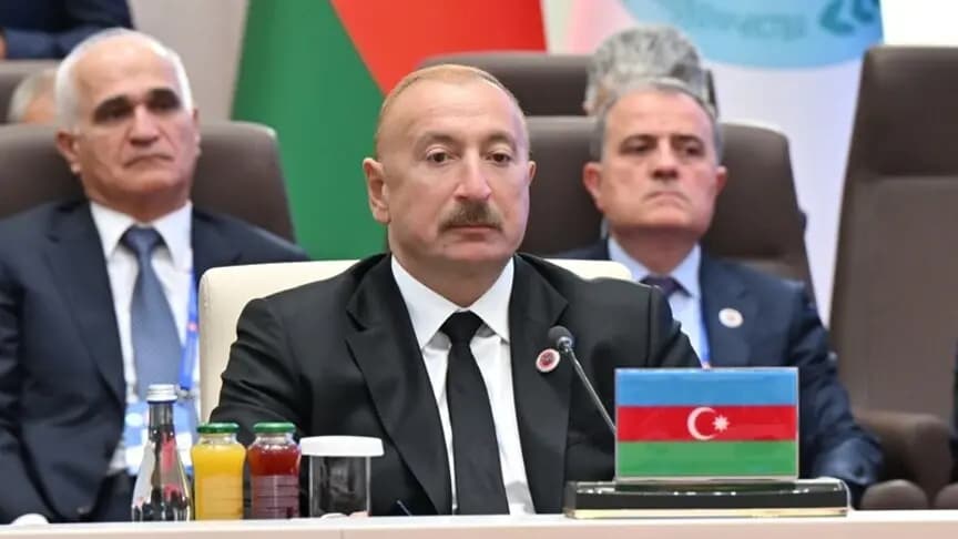 Azerbaycan Cumhurbaşkanı Aliyev: Güney Kafkasya, barış bölgesine dönüşmektedir