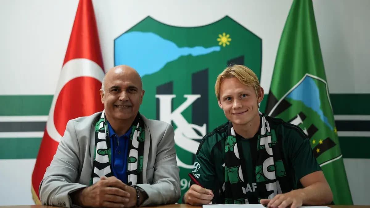 Kocaelispor, Tobias Fjeld Gulliksen'i transfer etti!
